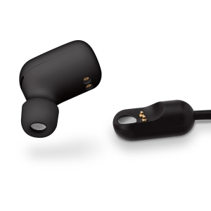 PGA BluetoothR 5.0搭載 片耳ワイヤレスイヤホン マグネット充電ケーブル付 ブラック PG-BTE13MC1BK 画像6
