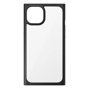 PGA iPhone 13用 ガラスタフケース スクエアタイプ ブラック PG-21KGT05BK 画像3