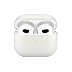 PGA AirPods 第3世代用 抗菌シリコンケース [クリア] PG-AP3SL05CL