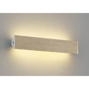 コイズミ照明 LED一体型ブラケットライト セード可動タイプ FL15W相当 調光 電球色 グレイッシュウッド色木目柄 AB52418 画像1