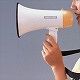 旭電機化成 ハンドメガホン  最大出力:5W サイレン音:115dB(5m) AHM-102 画像2