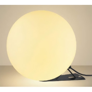 コイズミ照明 LEDエクステリアスタンドライト 防雨型 白熱球60W×2灯相当 非調光 電球色 キャブタイヤケーブル5.0m・ランプ付 AU53882 画像1