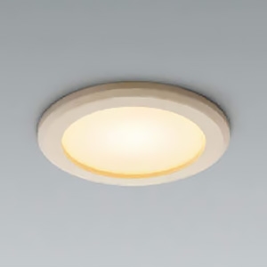 コイズミ照明 LED一体型和風ベースダウンライト M形 白熱球100W相当 埋込穴φ125mm 散光配光 非調光 電球色 丸型 AD53729 画像1