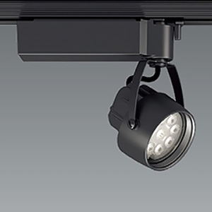 遠藤照明 LEDスポットライト プラグタイプ 1200TYPE 12V IRCミニハロゲン球50W相当 中角配光 非調光 温白色 黒 ERS6193B 画像1