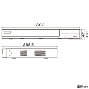 マザーツール 16chハードディスクネットワークビデオレコーダー 10TB NVR-W16-10TB 画像4