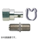 日本アンテナ 【アウトレット】コネクタセット 5C用 F型接栓(2個)+中継接栓 チューリップリング付 F5セットSP_OUTLET 画像1