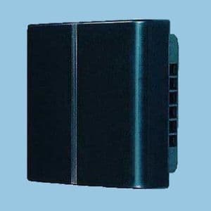 パナソニック 気調・熱交換形換気扇 専用部材 パイプフード 2層管用 角形・樹脂製 色=ブラック FY-WTP04-K 画像1