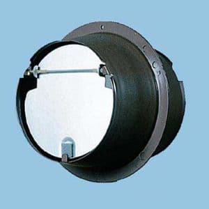 パナソニック 気調システム システム換気部材 チャッキダンパー 風圧式 鋼板製 φ100用 FY-CDS04 画像1