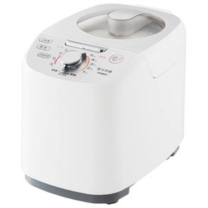 ツインバード コンパクト精米器 ≪精米御膳≫ かくはん方式 容量1～5合(0.18～0.9L) ホワイト MR-E751W