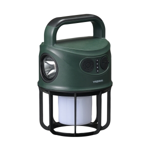 YAZAWA(ヤザワ)USB充電式LEDランタン&ライトLA4S2004GN