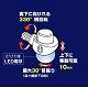 RITEX(ライテックス) LED電球専用可変式ソケット E17 DS17-10 画像4