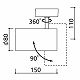 オーデリック スポットライト ダイクロハロゲン形 フレンジタイプ オフホワイト 連続調光タイプ(ランプ・調光器別売) OS256387 画像5