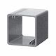 未来工業 ボックス用継枠 樹脂・鉄製ボックス用 プラスチック製 中形四角用 OF-102J 画像1