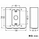 未来工業 PVKボックス 器具用 ベージュ PVK-ALN1PKJ 画像3