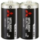 三菱 マンガン乾電池(黒) 単2形 2本パック R14PUD/2S 画像1