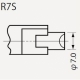 岩崎電気 アイ ハロゲンランプ(両口金形) ショートタイプ 110V 150W R7s口金 J110V150W/S 画像2