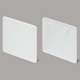 マサル工業 露出ボックス用カバー 2個用 ホワイト 《ニュー・エフモール付属品》 SFBC22 画像1