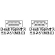 サンワサプライ NEC対応ディスプレイケーブル アナログRGB ストレート全結線 1.5m KB-D151K 画像2