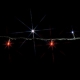 ジェフコム 【屋外用】LEDルミネーション(連結タイプ) LEDストリング 長さ2.5m 白×赤 SJ-E05-25WR 画像1