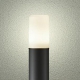 DAIKO LEDアプローチ灯 ランプ付 防雨形 白熱灯60W相当 非調光タイプ 6.6W 口金E26 高さ685mm 電球色タイプ 黒 DWP-38636Y 画像1