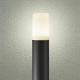 DAIKO LEDアプローチ灯 ランプ付 防雨形 白熱灯60W相当 非調光タイプ 6.6W 口金E26 高985mm 電球色タイプ 黒 DWP-38637Y 画像1