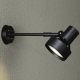 DAIKO LEDブラケットライト 防雨形 非調光タイプ 天井付・壁付兼用 首振壁向35°外向90°回転360°ランプ別売 黒サテン DOL-3766XB 画像1