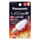 パナソニック LED装飾電球 C形タイプ 5W相当 電球色相当 全光束10lm E12口金 LDC1L-G-E12 画像1