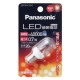 パナソニック LED装飾電球 T形タイプ クリアタイプ 電球色相当 全光束20lm E12口金 LDT1L-E12/C 画像1