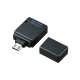 サンワサプライ USBホスト変換アダプタ ブラック AD-USB19BK 画像1