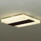 DAIKO LED小型シーリングライト 《thin》 白熱灯120W相当 非調光タイプ 電球色タイプ ダークブラウン DCL-38751Y 画像1