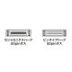 サンワサプライ SCSIケーブル セントロニクスハーフ50pinオス-ピンタイプハーフ50pinオス 1m KB-SHP1K 画像2