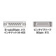サンワサプライ SCSI変換アダプタ D-sub25pinメス インチナット(4-40)-ピンタイプハーフ50pinオス AD-D25P50K 画像3