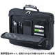サンワサプライ PCキャリングバッグ シングルタイプ 15.6インチワイド対応 フルオープンタイプ ブラック BAG-U54BK2 画像3