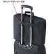 サンワサプライ PCキャリングバッグ シングルタイプ 15.6インチワイド対応 フルオープンタイプ ブラック BAG-U54BK2 画像4