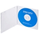 サンワサプライ DVD・CDケース スリムタイプ 1枚収納 クリア 10枚セット FCD-11C 画像1