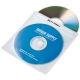 サンワサプライ DVD・CD不織布ケース 2枚収納 インデックスカード付 ホワイト 100枚セット FCD-FN100WN 画像1