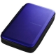 サンワサプライ ブルーレイディスク対応セミハードケース ファスナータイプ 56枚収納 ブルー FCD-WLBD56BL 画像1