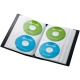 サンワサプライ DVD・CDファイルケース 120枚収納 背表紙・フィンガーホール付 ブラック FCD-FL120BK 画像2