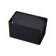 サンワサプライ ケーブル&タップ収納ボックス Sサイズ・ブラック CB-BOXP1BKN2 画像1