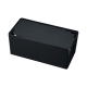 サンワサプライ ケーブル&タップ収納ボックス Mサイズ・ブラック CB-BOXP2BKN2 画像1