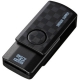 サンワサプライ microSDカードリーダー スイング式キャップ 1スロット 5メディア対応 ブラック ADR-MCU2SWBK 画像1