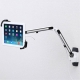 サンワサプライ iPad・タブレット用アーム 垂直可動2本アームタイプ 7～11インチ対応 フレキシブルアーム 壁面取付けタイプ CR-LATAB11 画像2