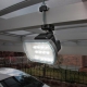 RITEX(ライテックス) フリーアーム式LEDセンサーライト 防雨型 乾電池式タイプ 天井取付可 4.5Wワイド 400lm 白熱球60W相当 CBA-150 画像2