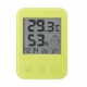 YAZAWA(ヤザワ) 【在庫限り】熱中症・インフルエンザ警報付きデンジタル温湿度計 グリーン DO02GR 画像2