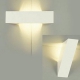 DAIKO LEDブラケットライト 電球色 非調光タイプ 白熱灯60Wタイプ 天井・壁面取付兼用コーナー用 白塗装 DBK-38911Y 画像1