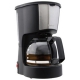 ドリテック コーヒーメーカー 《リラカフェ》 0.6L ドリップ式 メッシュフィルター・保温機能付 CM-100BK