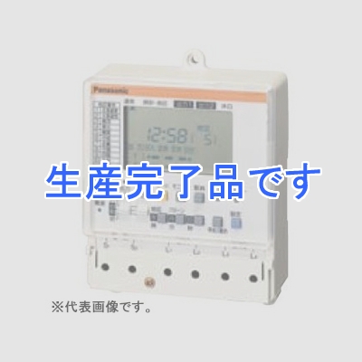 Yazawa公式卸サイト 24時間式ソーラータイムスイッチ ボックス型 電子式 高容量30a仕様 2回路型 Tb3012 パナソニック ヤザワオンライン