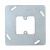 パナソニック 中型四角アウトレットボックス用ミニ平カバー 1コ用 ホテルミニプレート用 カラーミニプレート用 WNH39302